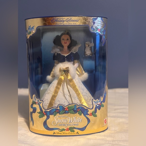 Mattel Other - Barbie - Holiday Princess Snow White 1998 - Special Edition - New In Box.